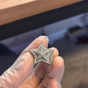 Staring at Stars Silver Star Ring